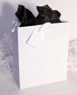 GIFT BAGS WHITE SMALL