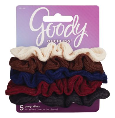 SCRUNCHIE SMALL RIBBED 5CT