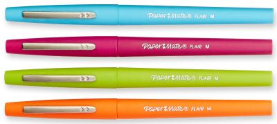 PAPERMATE FLAIR 4PK NEW COLORS