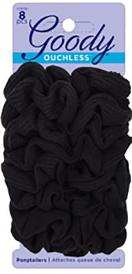 SCRUNCHIE OUCHLESS BLACK
