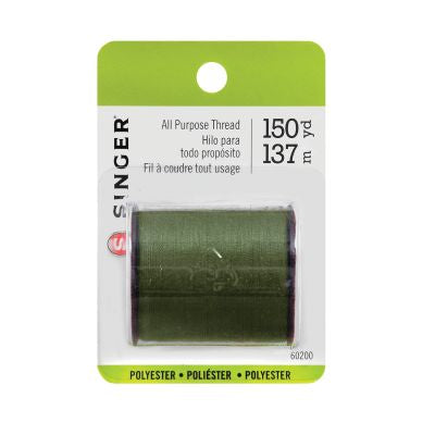 THREAD POLY OLIVE 150 YDS
