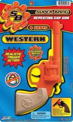 WESTERN CAP GUN 6X10