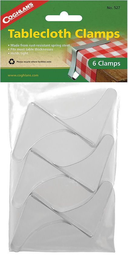 Tablecloth Clamps 6pk