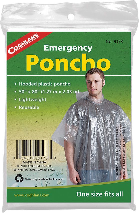 Emergency Poncho 24pk