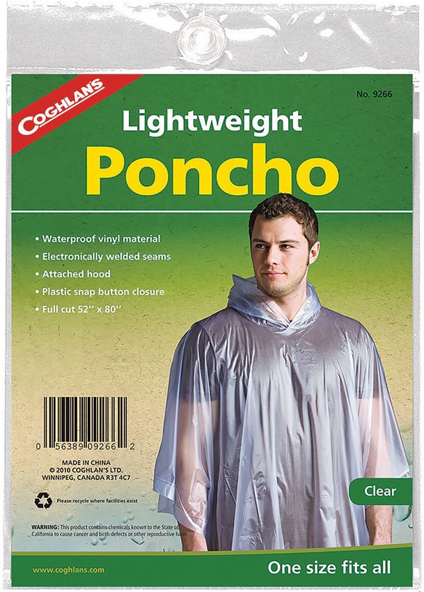 Poncho Clear