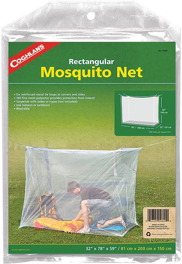Rectangular Mosquito Net White