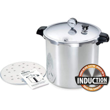 Load image into Gallery viewer, Presto 23-Quart Induction Compatible Pressure Canner, Silver, Aluminum
