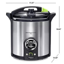 Load image into Gallery viewer, Presto Precise 17-Quart Digital Pressure Canner
