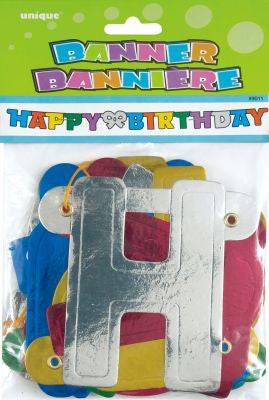 BANNER BIRTHDAY FOIL 6 FOOT