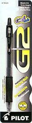 GEL ROLLER RETRACTABLE BLACK