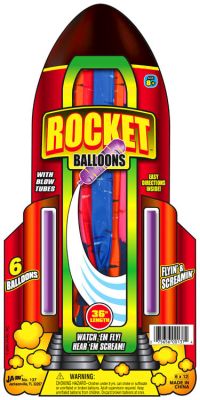 BALLOONS ROCKET 36