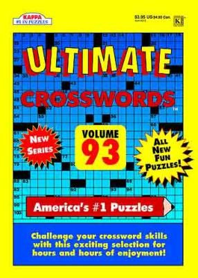 CROSSWORD BOOK ADULT 96PG