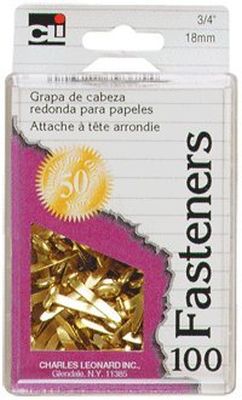 BRASS FASTNRS .75