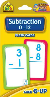 FLASH CARDS SUBTRACTION