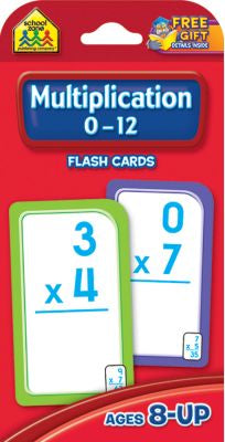 FLASH CARDS MULTIPLICATION