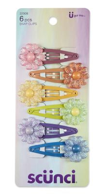 FLOWER CLIPPIE TF 5.5CM 6PK