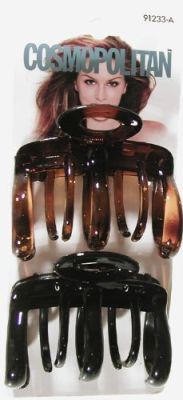 CURVED JAW CLIP 6.5CM 2PK