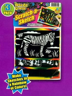 ARTS & CRAFTS SCRATCH ART 6X10