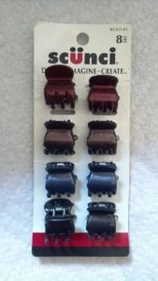 SCUNCI 3 PRONG JAW CLIP