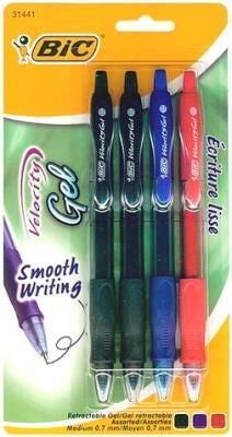 PENS VELOCITY GEL RETR 4CT