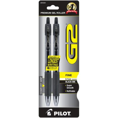 PILOT G2 Premium Fine Point Gel Ink Pen, 0.7 mm, Jordan