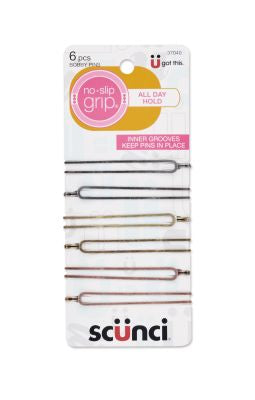 OVAL BOBBY PINS N/S 6PK
