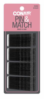 BLACK BOBBY PINS 60 PIECE