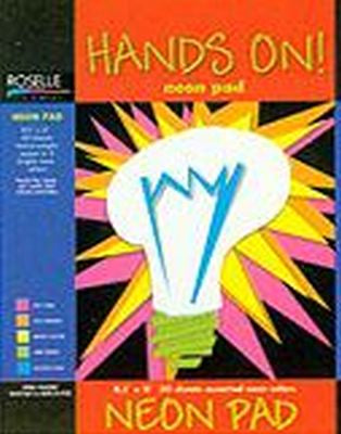 BRIGHT FUN PAD NEON ASST 50CT