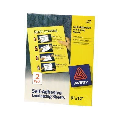 LAMINATING SHEETS 10x12 2PK