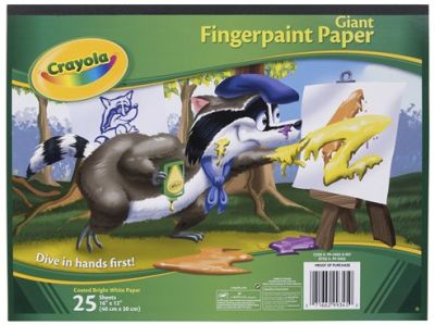 GIANT FINGER PAINT PAPER PAD