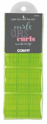 CONAIR 4PK LG SELF-GRIP ROLL