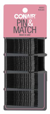CONAIR 90-PK BOBBY PINS BLACK