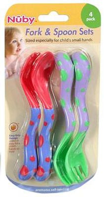 FORK & SPOON EASY GRIP 4PK