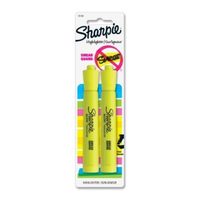 *SHARPIE HILITER TANK 2PK YLW