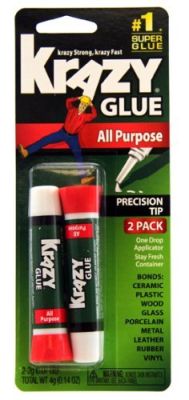 KRAZY GLUE ALL PURPOSE 2 PK