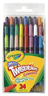 MINI TWISTABLES CRAYONS 24CT