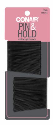 CURVED BOBBY PINS 60 PK BL