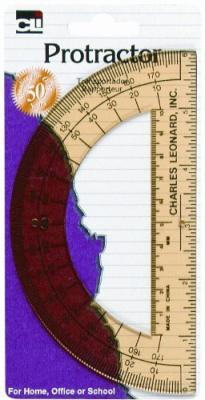 PROTRACTOR 6 IN PLSTC ASST CLR