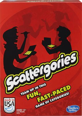 SCATTERGORIES GAME