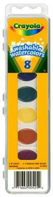 PAINT WATERCOLOR WASHABLE 8CT