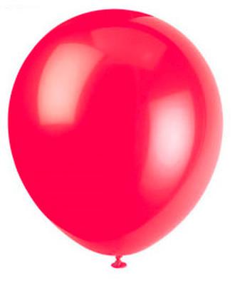 BALLOON 9IN 20CT RUBY RED
