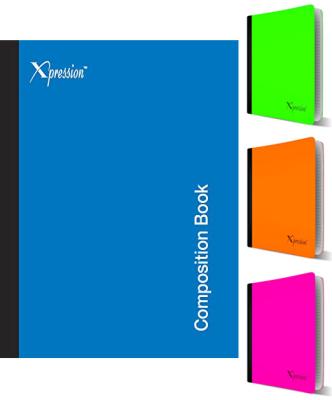 COMP BOOK POLY CVR 100CT