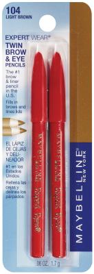 BROW/LINERPENCIL LT/BRN TWIN