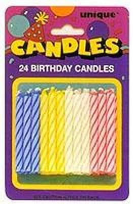 CANDLE SPIRAL BIRTHDAY MULTI