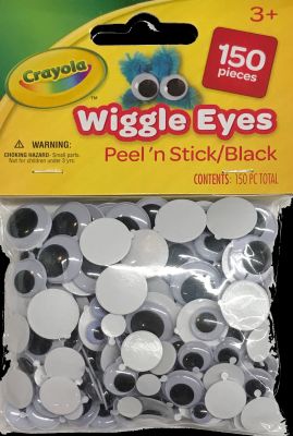 CRAYOLA WIGGLE EYE PAINT 100CT