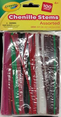 CRAYOLA REG STEMS ASST 100CT