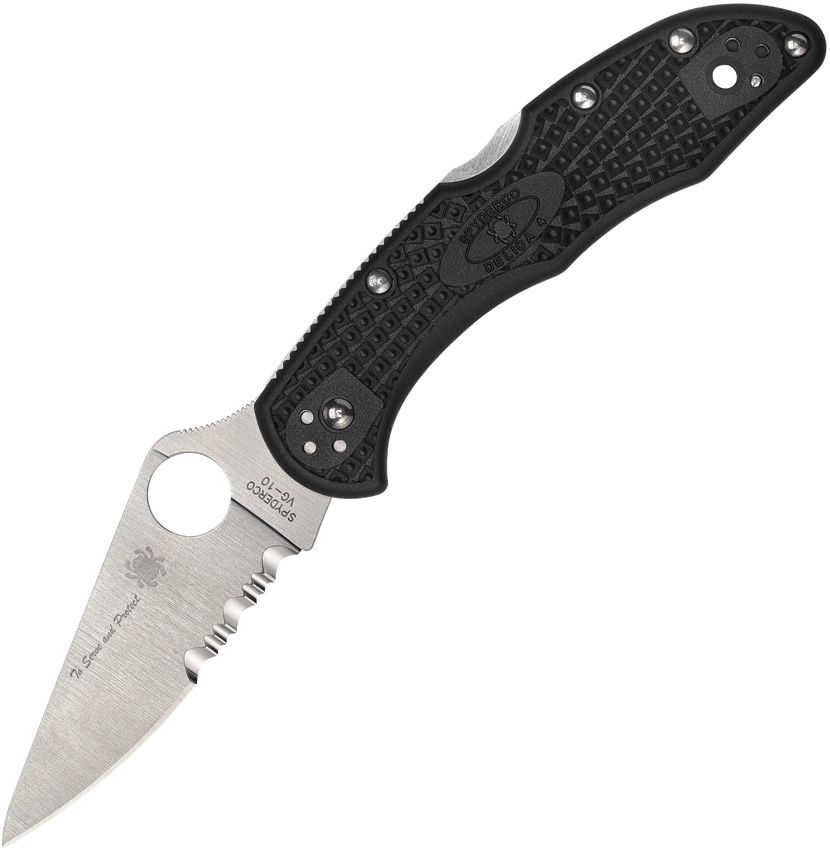 Delica 4 Lockback Blue Line
