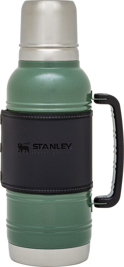 Stanley Quadvac Thermal Insulated Wide Mouth Bottle- BPA-Free 18/8  Stainless Steel Thermos for Cold & Hot Beverages – Keeps Liquid Hot or Cold  for Up